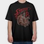 Street Stripes, Tricou Oversize Barbati (Unisex)