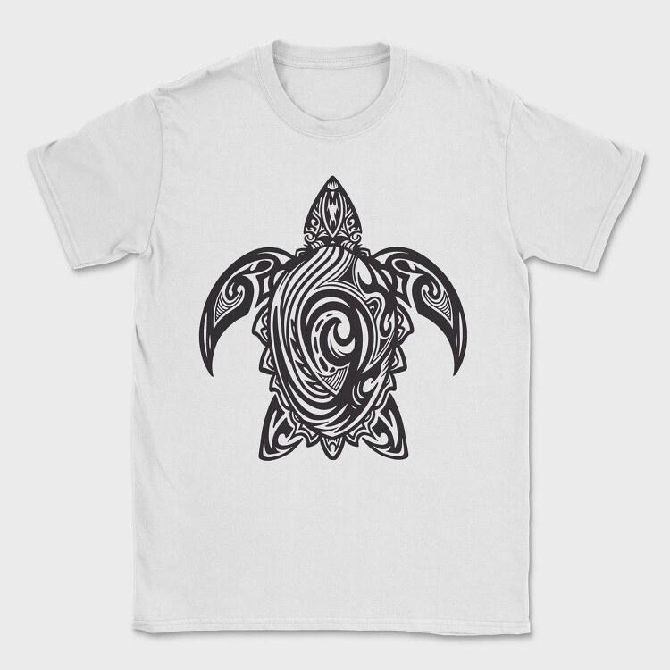 Cool Tribal Sea Turtle, Tricou Barbati (Unisex)