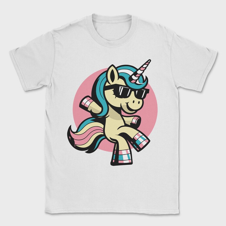 Cool Unicorn, Tricou Barbati (Unisex)