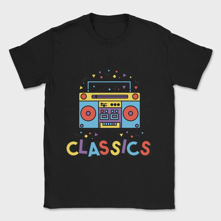 Never Forget Classic, Tricou Barbati (Unisex)