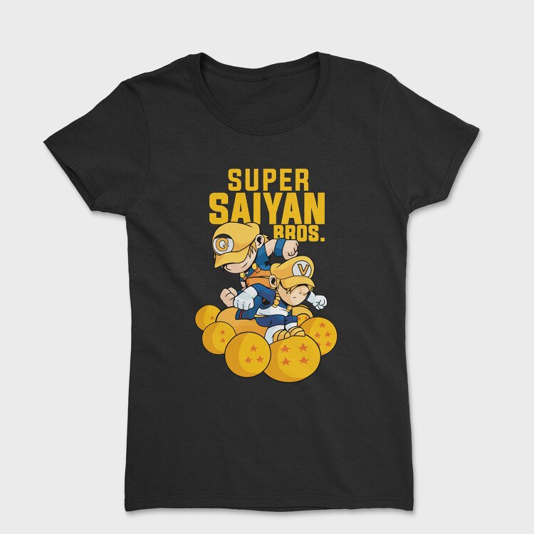 Super Saiyan Bros, Tricou Femei