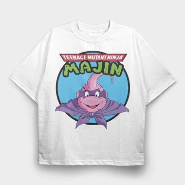 Teenage Mutant Ninja Majin, Tricou Oversize Barbati (Unisex)