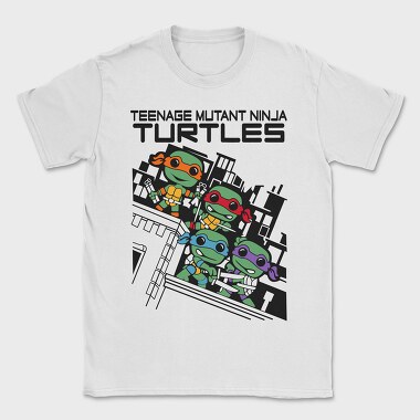 Teenage Mutant Ninja Turtles 2, Tricou Barbati (Unisex)
