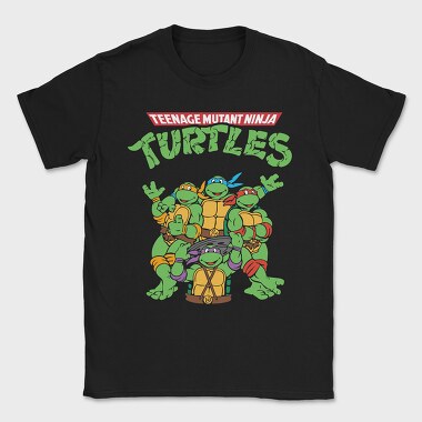 Teenage Mutant Ninja Turtles 3, Tricou Barbati (Unisex)