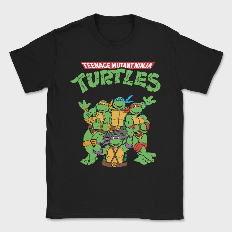 Teenage Mutant Ninja Turtles 3, Tricou Barbati (Unisex)