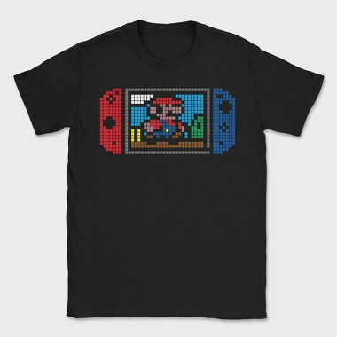 Tetris Heart, Tricou Barbati (Unisex)