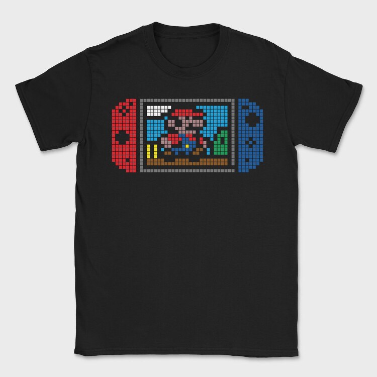 Tetris Heart, Tricou Barbati (Unisex)