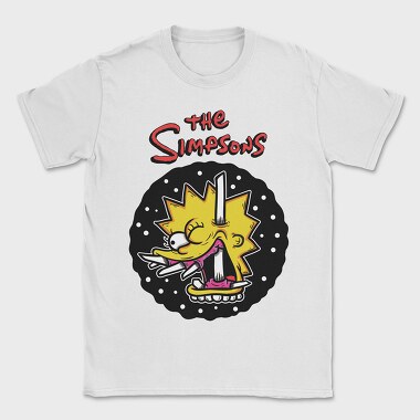 The Simpsons Lisa, Tricou Barbati (Unisex)