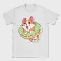 Corgi Donut Joy, Tricou Barbati (Unisex)