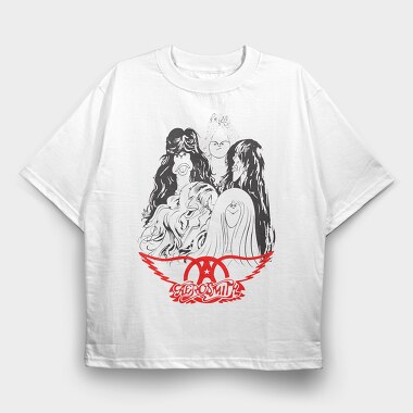 AEROSMITH Art1, Tricou Oversize Barbati (Unisex)