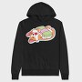 Corgi Nap Time, Hanorac Oversize Barbati (Unisex)