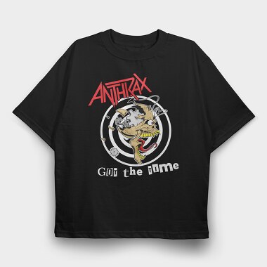 ANTHRAX Got the time, Tricou Oversize Barbati (Unisex)