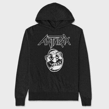 ANTHRAX Not Man, Hanorac Oversize Barbati (Unisex)