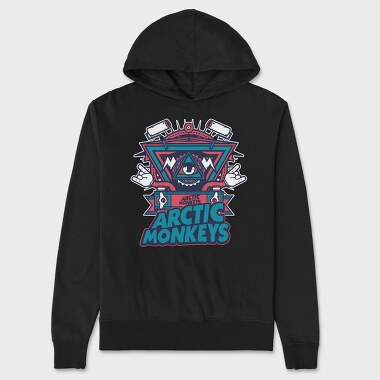 ARCTIC MONKEYS Art1, Hanorac Oversize Barbati (Unisex)