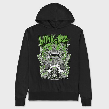BLINK 182 Art1, Hanorac Oversize Barbati (Unisex)