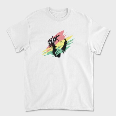 BOB MARLEY Art2, Tricou Barbati (Unisex)