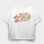 Corgi Nap Time, Tricou Oversize Barbati (Unisex)