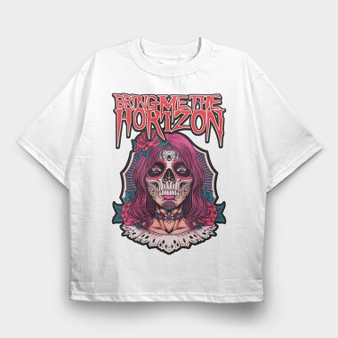 BRING ME THE HORIZON, Tricou Oversize Barbati (Unisex)