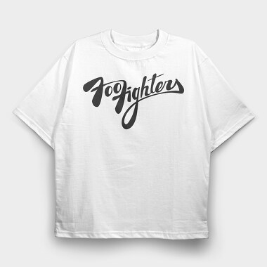 FOO FIGHTERS, Tricou Oversize Barbati (Unisex)