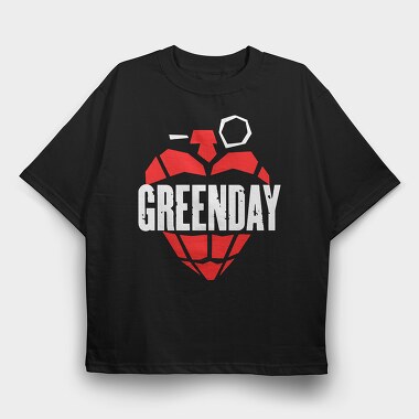 GREEN DAY Grenade, Tricou Oversize Barbati (Unisex)