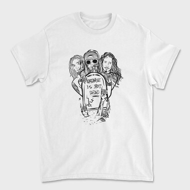 GRUNGE IS NOT DEAD, Tricou Barbati (Unisex)