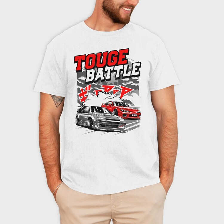 TOUGE BATTLE, Tricou Barbati (Unisex)