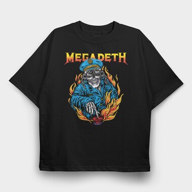 MEGADETH Art1, Tricou Oversize Barbati (Unisex)