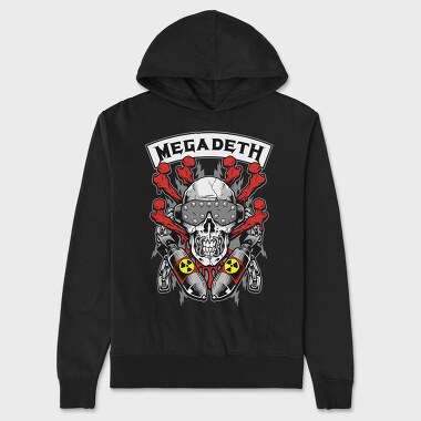 MEGADETH Art3, Hanorac Oversize Barbati (Unisex)