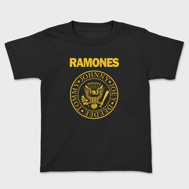 RAMONES Pres. Logo, Tricou Copii