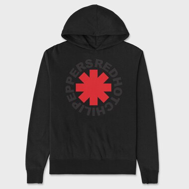 RHCP Band Logo Art, Hanorac Oversize Barbati (Unisex)