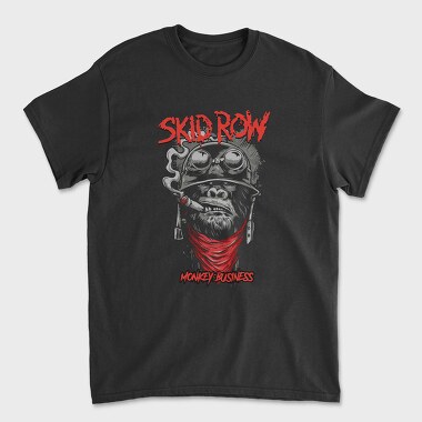 SKID ROW Monkey Business, Tricou Barbati (Unisex)