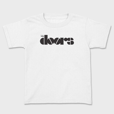 THE DOORS Band logo name, Tricou Copii