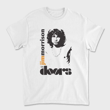 THE DOORS Jim Morrison, Tricou Barbati (Unisex)