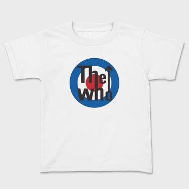 THE WHO Band logo Art, Tricou Copii