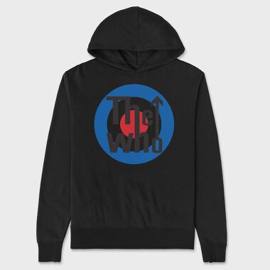 THE WHO Band logo Art, Hanorac Oversize Barbati (Unisex)