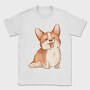 Corgi Smile, Tricou Barbati (Unisex)