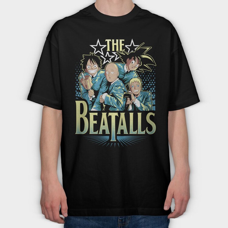 The Beatalls, Tricou Oversize Barbati (Unisex)
