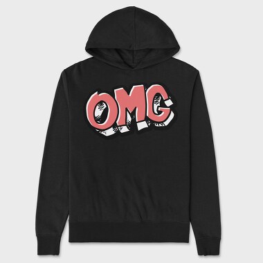 Omg, Hanorac Oversize Barbati (Unisex)