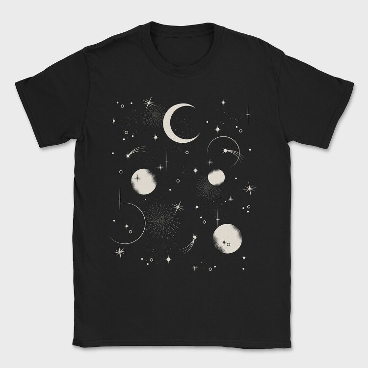 Night Sky, Tricou Barbati (Unisex)