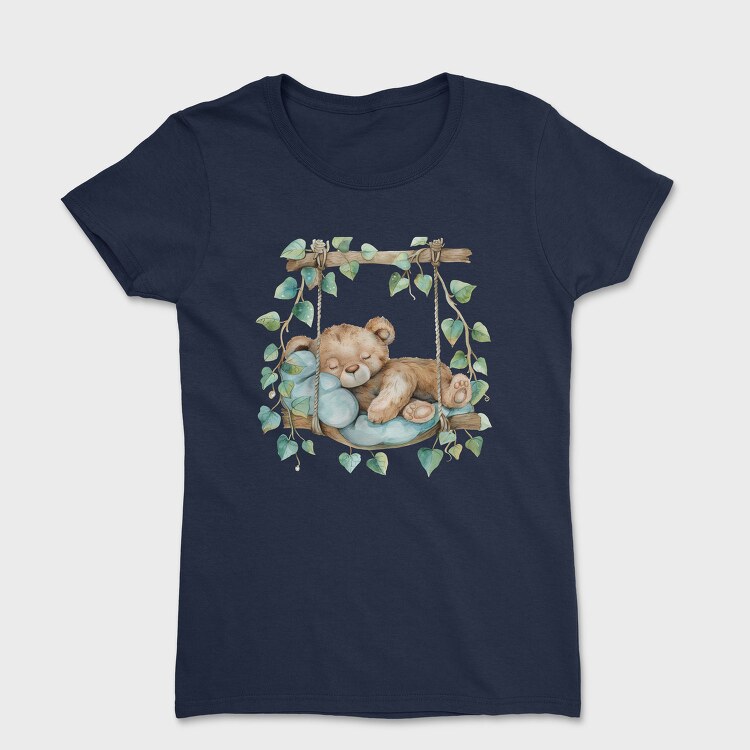 Sleepy Bear Sleep, Tricou Femei