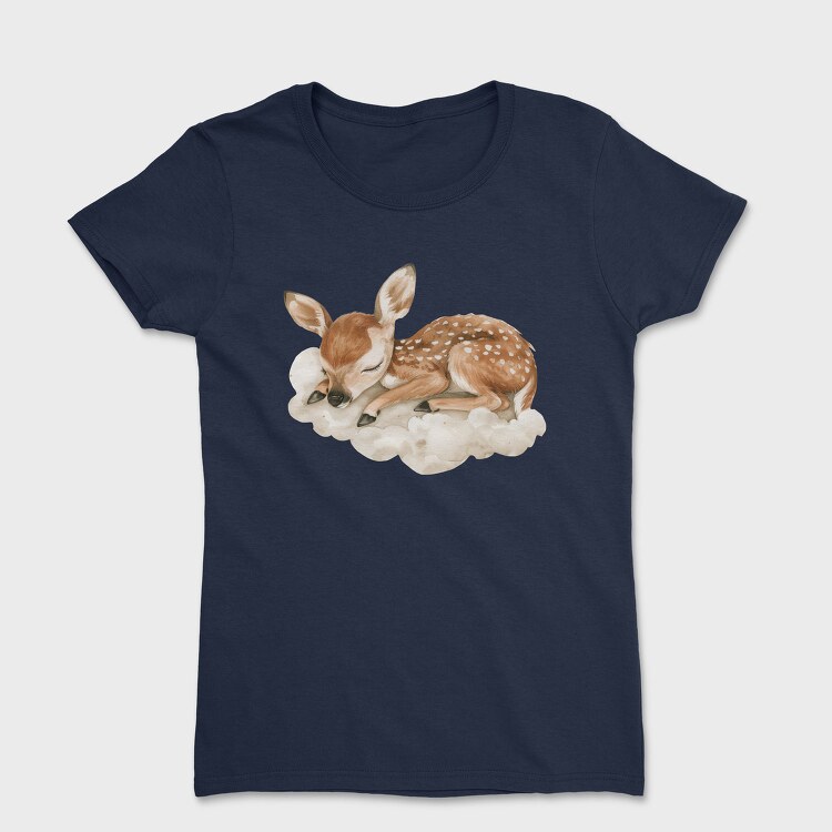 Sleepy Fawn Cloud, Tricou Femei