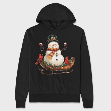 Sleigh Snow Fest, Hanorac Oversize Barbati (Unisex)