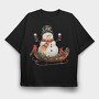 Sleigh Snow Fest, Tricou Oversize Barbati (Unisex)
