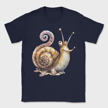 Snail Shell Upsidedown, Tricou Barbati (Unisex)