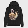 Snail Shell Upsidedown, Hanorac Oversize Barbati (Unisex)