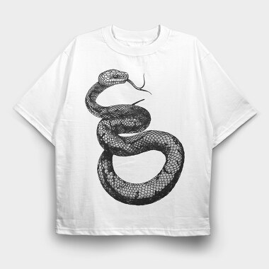 Snake Scales, Tricou Oversize Barbati (Unisex)