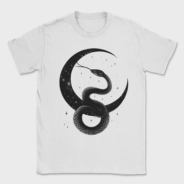 Snake Stars Night, Tricou Barbati (Unisex)