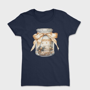 Snow Glass Jar, Tricou Femei