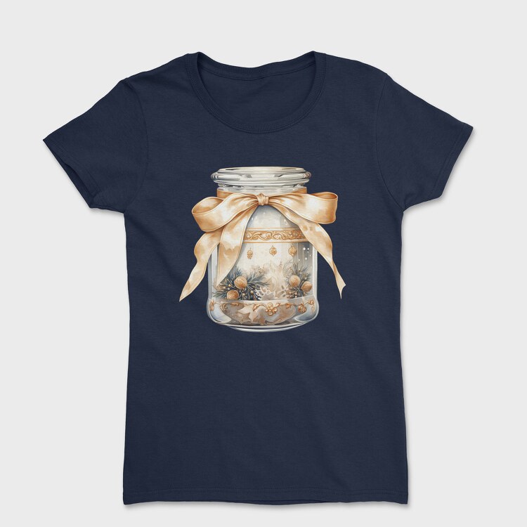 Snow Glass Jar, Tricou Femei