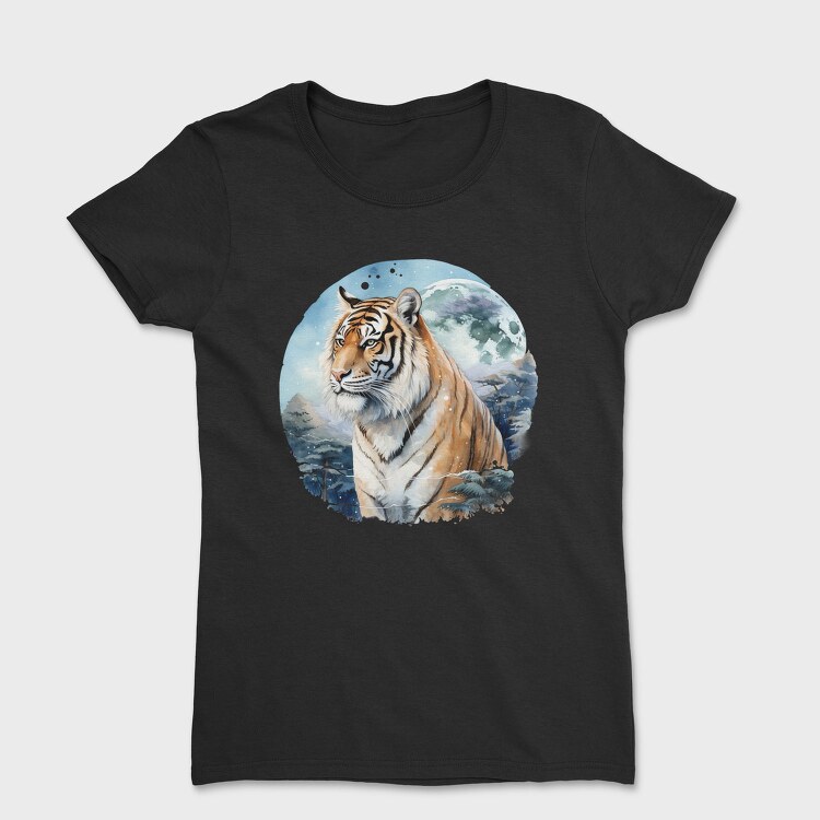 Snow Tiger Moon, Tricou Femei